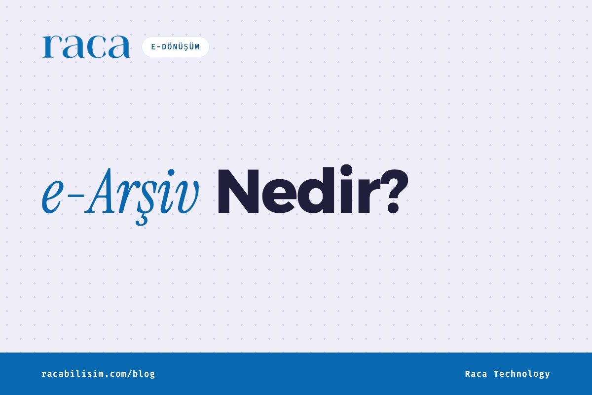 e-Arşiv Nedir?