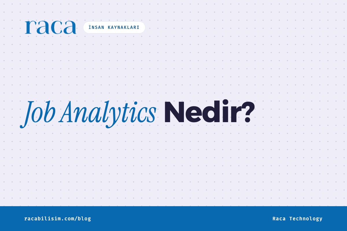 Job Analytics Nedir?